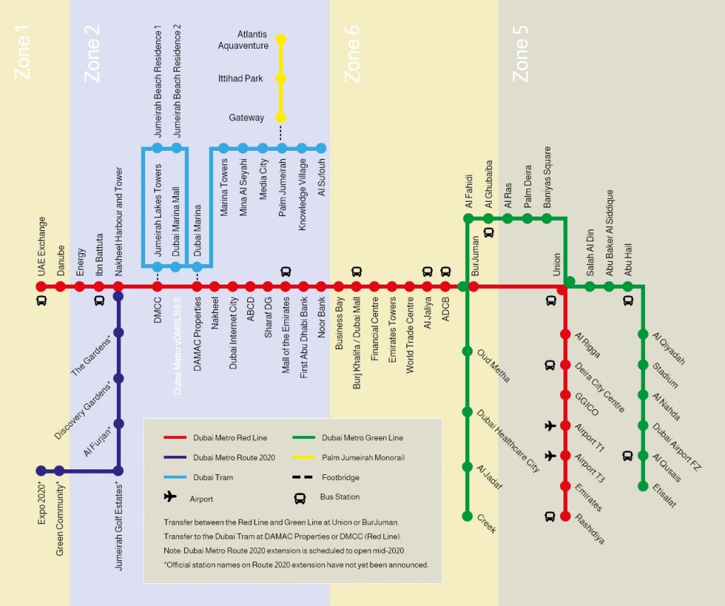 Burjuman Metro Station Dubai with Map, Destinations and Location