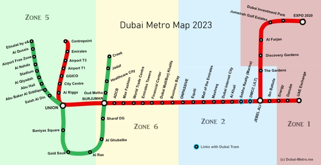 Salah Al Din Metro Station Map