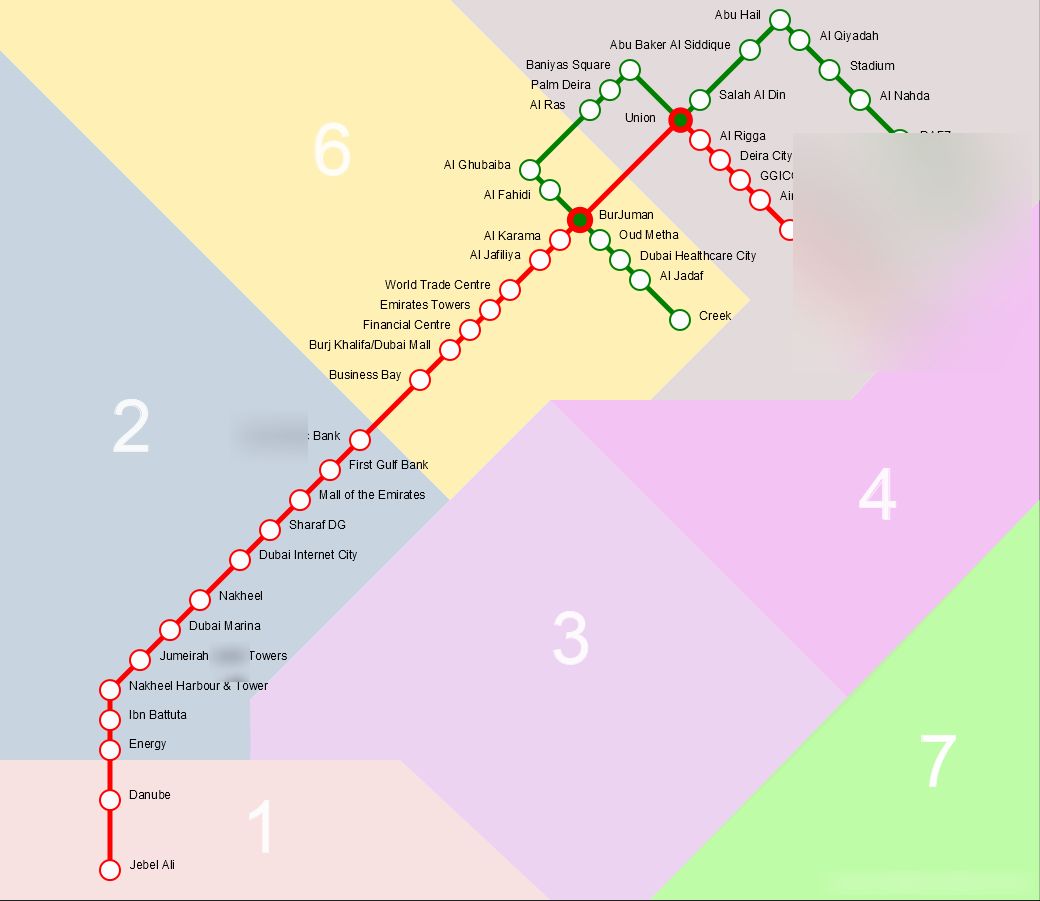 Metro Station Maps