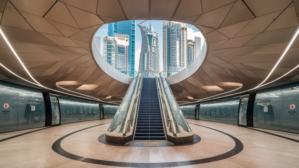 Emirates Tower Metro Station Exit 2