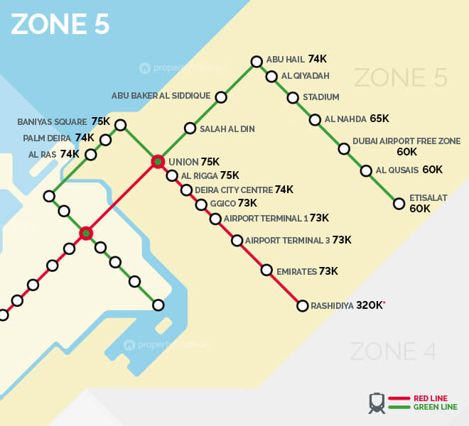 Sharaf DG Metro Station Map