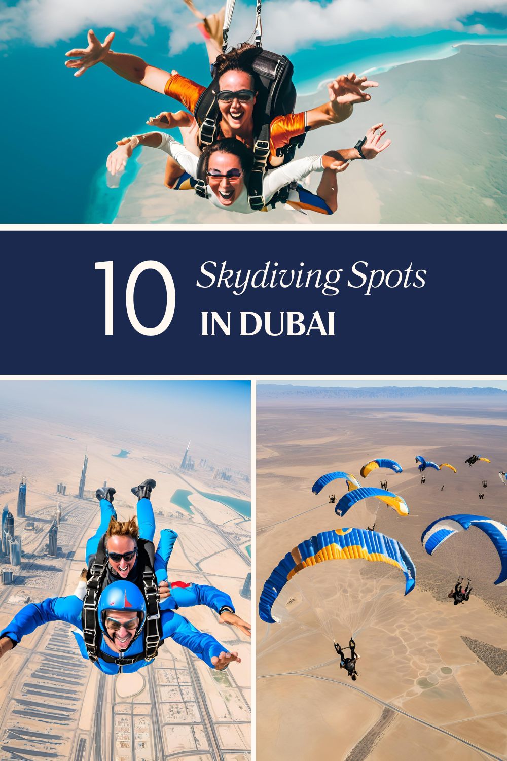 10 Best Skydiving Spots in Dubai