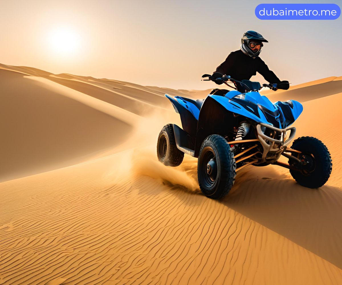 Quad Biking through the Dunes