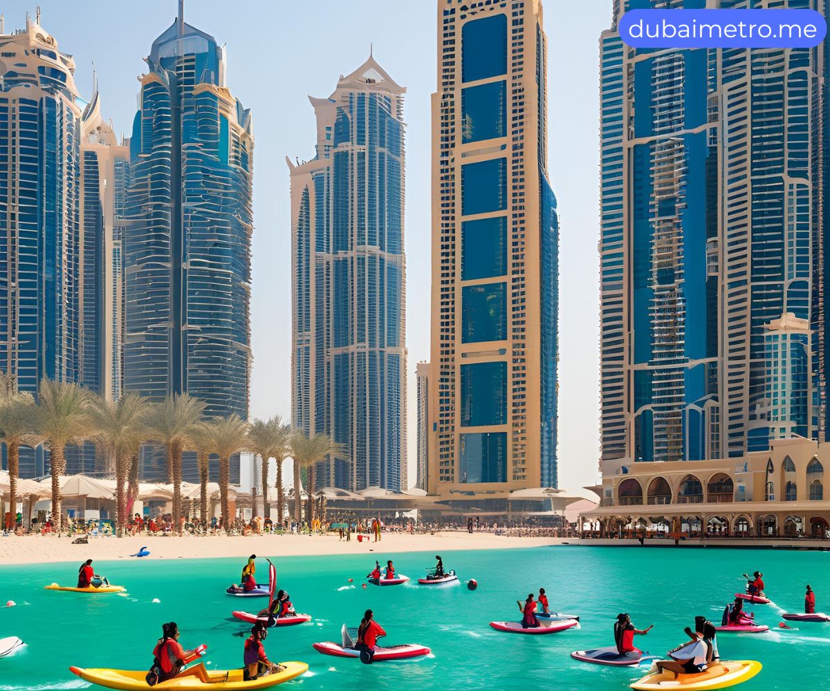 Water Sports at Dubai Marina Beach